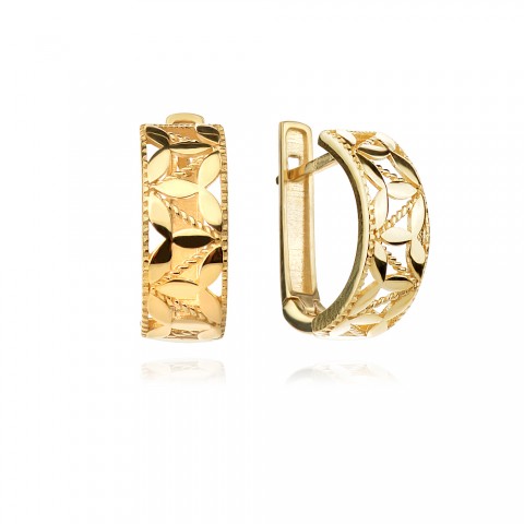 Златни обеци Aura