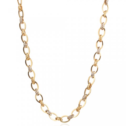  Златно колие Double Line