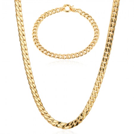 Златно колие Miami Cuban