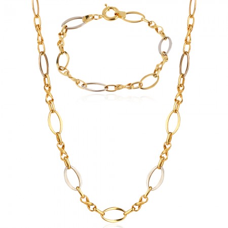  Златна гривна Infinite Shine