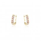 Златни детски обеци Ice Mini