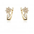 Златни обеци Tiny Glow