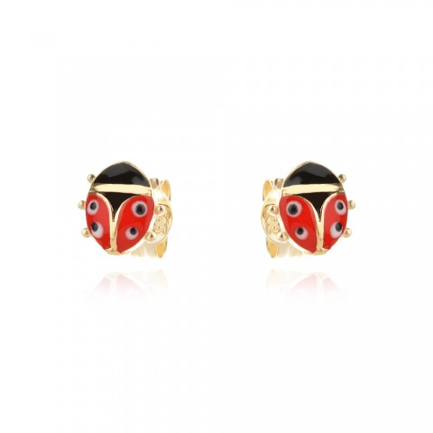 Златни детски обеци Калинка