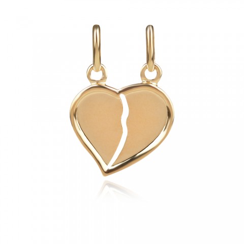 Златен медальон Broken Heart