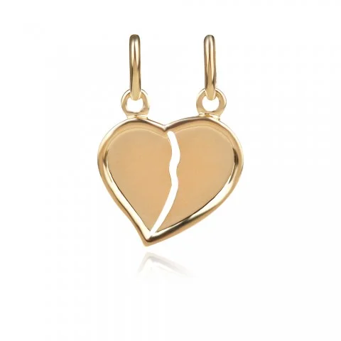 Златен медальон Broken Heart