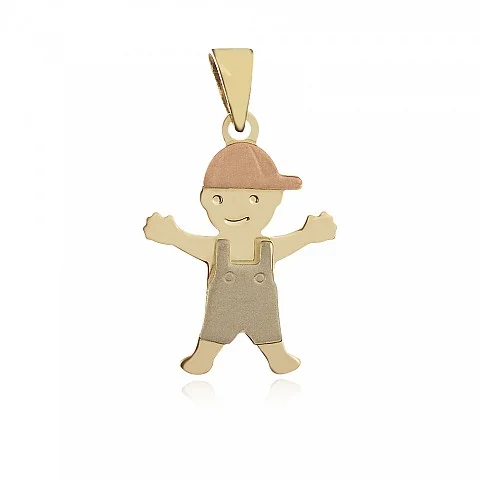 Златен медальон Little boy