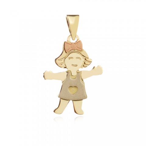 Златен медальон Little Princess