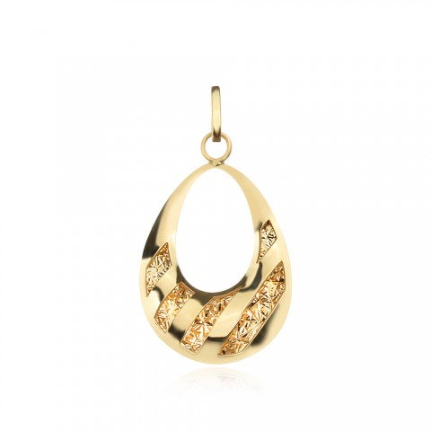 Златен медальон Pure Drop