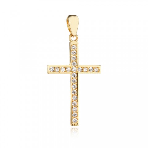 Златен медальон Lumi Cross