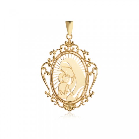 Златен медальон Madonna