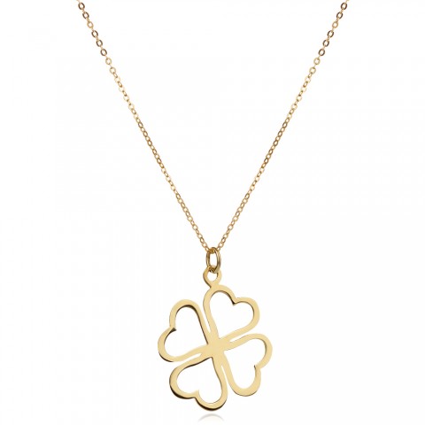 Златен медальон Four Luck