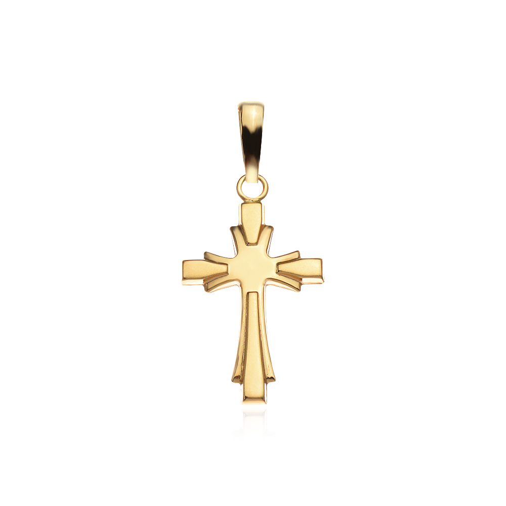 Златен медальон кръст Senes