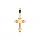 Златен медальон кръст Еnes