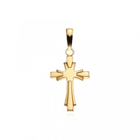 Златен медальон кръст Еnes