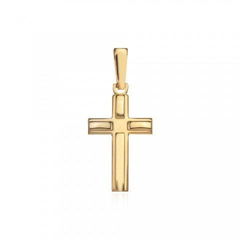 Златен медальон кръст Relix