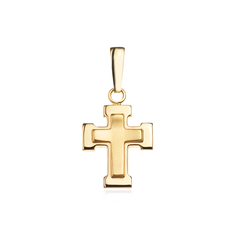 Златен медальон кръст Antimor