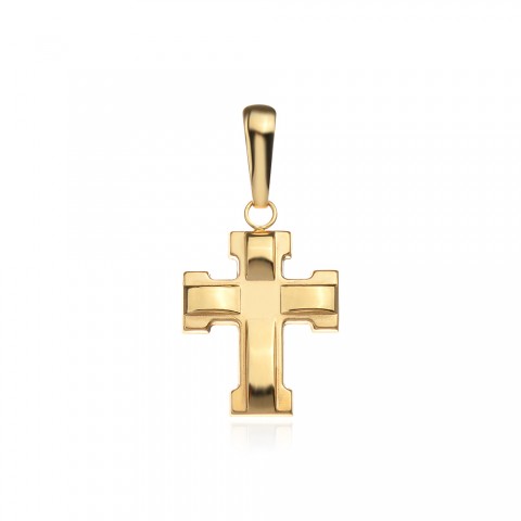 Златен медальон кръст Merion