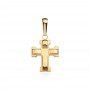 Златен медальон кръст Merion