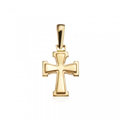 Златен медальон кръст Liviro
