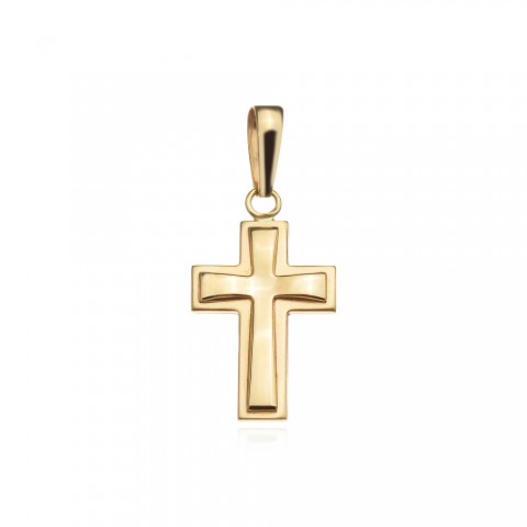 Златен медальон кръст Krelion