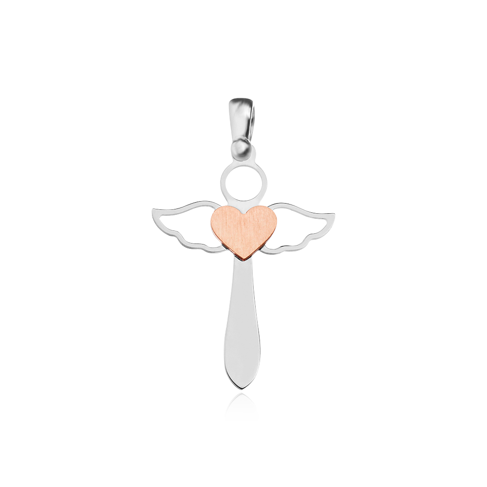 Златен медальон кръст Fenova