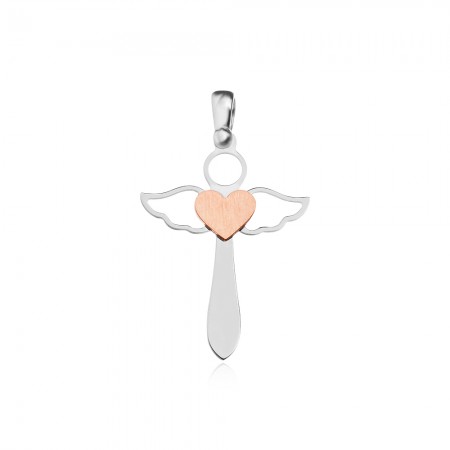 Златен медальон кръст Fenova