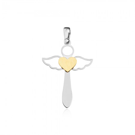 Златен медальон кръст Fenova