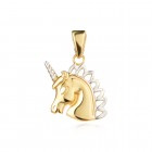 Златен медальон Еднорог