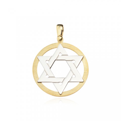 Златен медальон Звездата на Давид