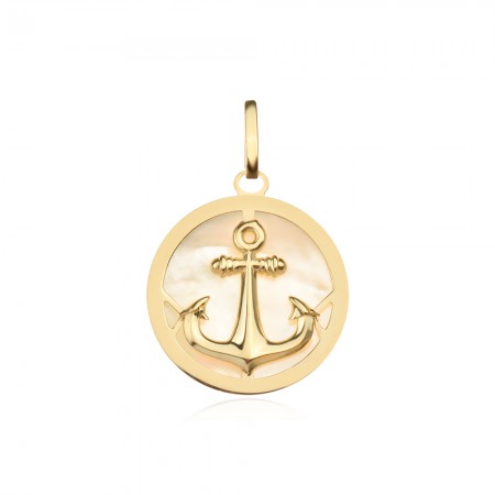 Златен медальон Anchor