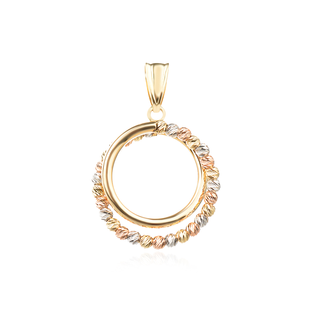 Златен медальон Shine