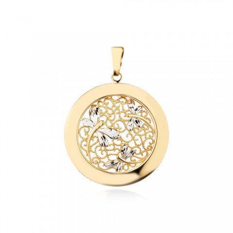 Златен медальон Flutter