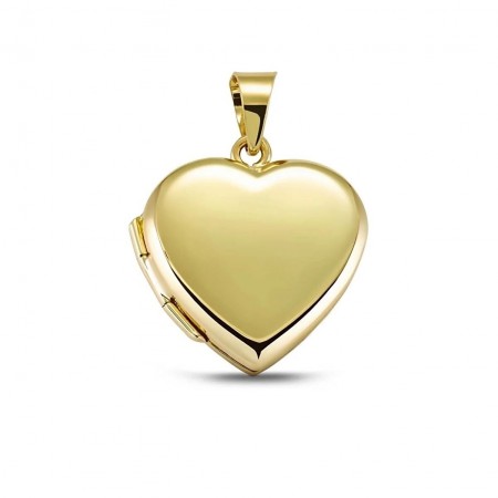 Златен медальон Сърце 