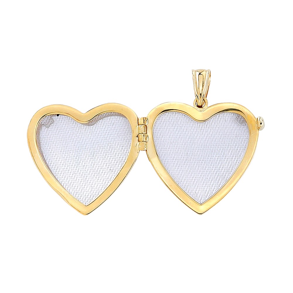 Златен медальон Сърце 