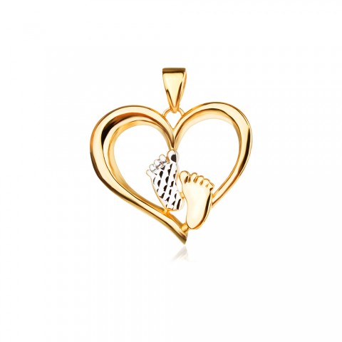 Златен медальон Tiny Steps