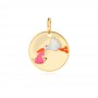 Златен медальон New born