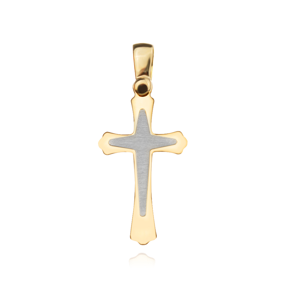 Златен медальон кръст Torex