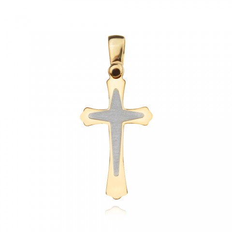 Златен медальон кръст Maxis