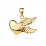 Златен медальон Angel love