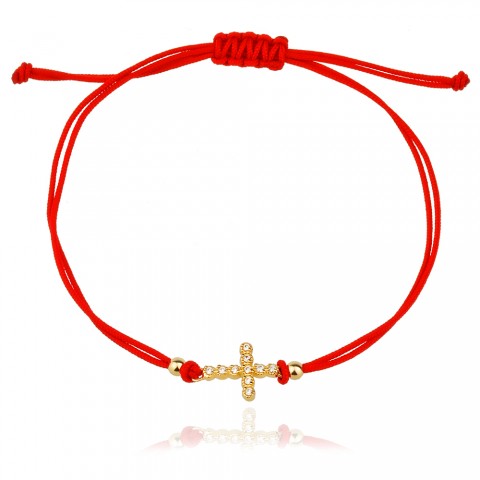 Гривна с конец и златен елемент кръст