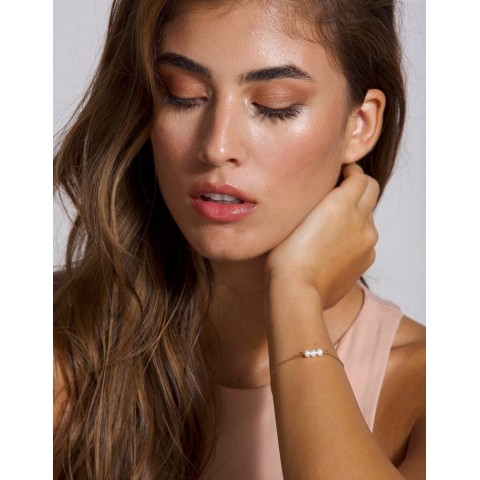 Златна гривна Pure Pearl