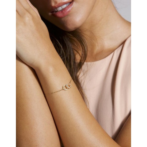 Златна гривна Тwo worlds