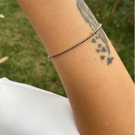 Златна гривна Tennis 