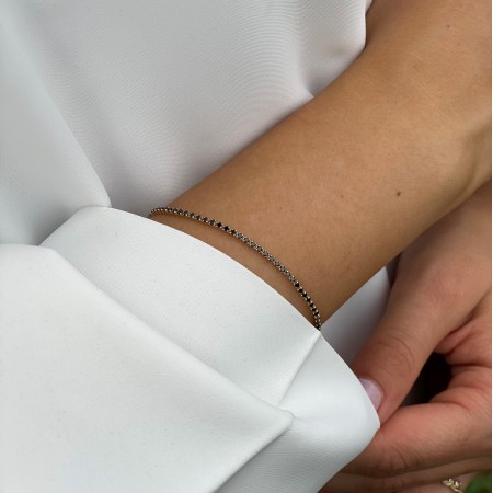 Златна гривна Tennis 