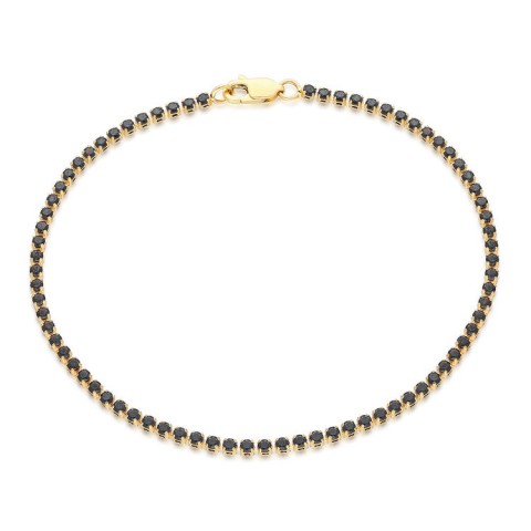 Златна гривна Tennis 