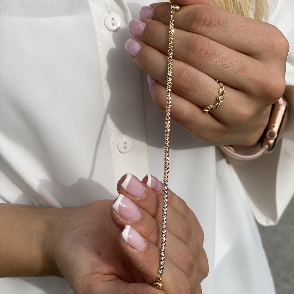 Златнa гривна Dia Luxe