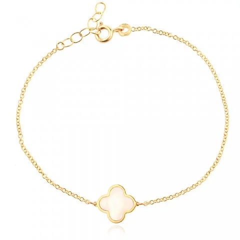 Златнa гривна Radiant Clover
