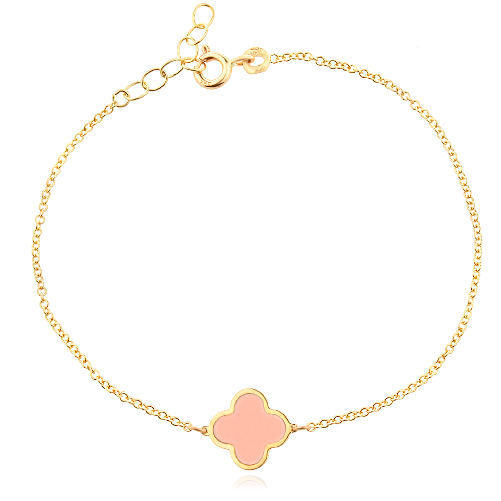 Златнa гривна Radiant Clover