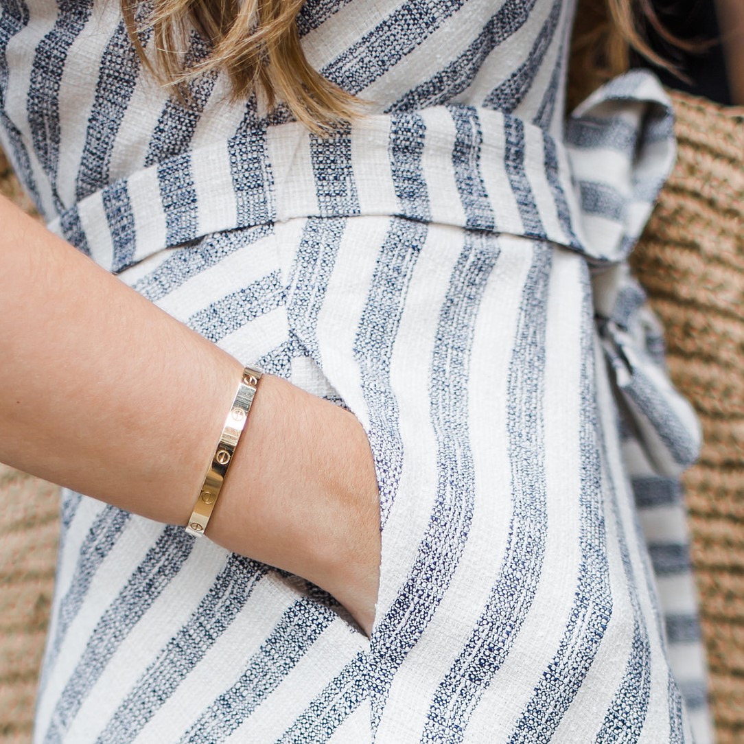 Златна гривна Eloria