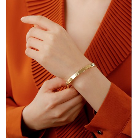 Златна гривна Eloria